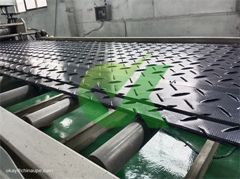 natural Ground nstruction mats 4×8 for architecture-HDPE road 